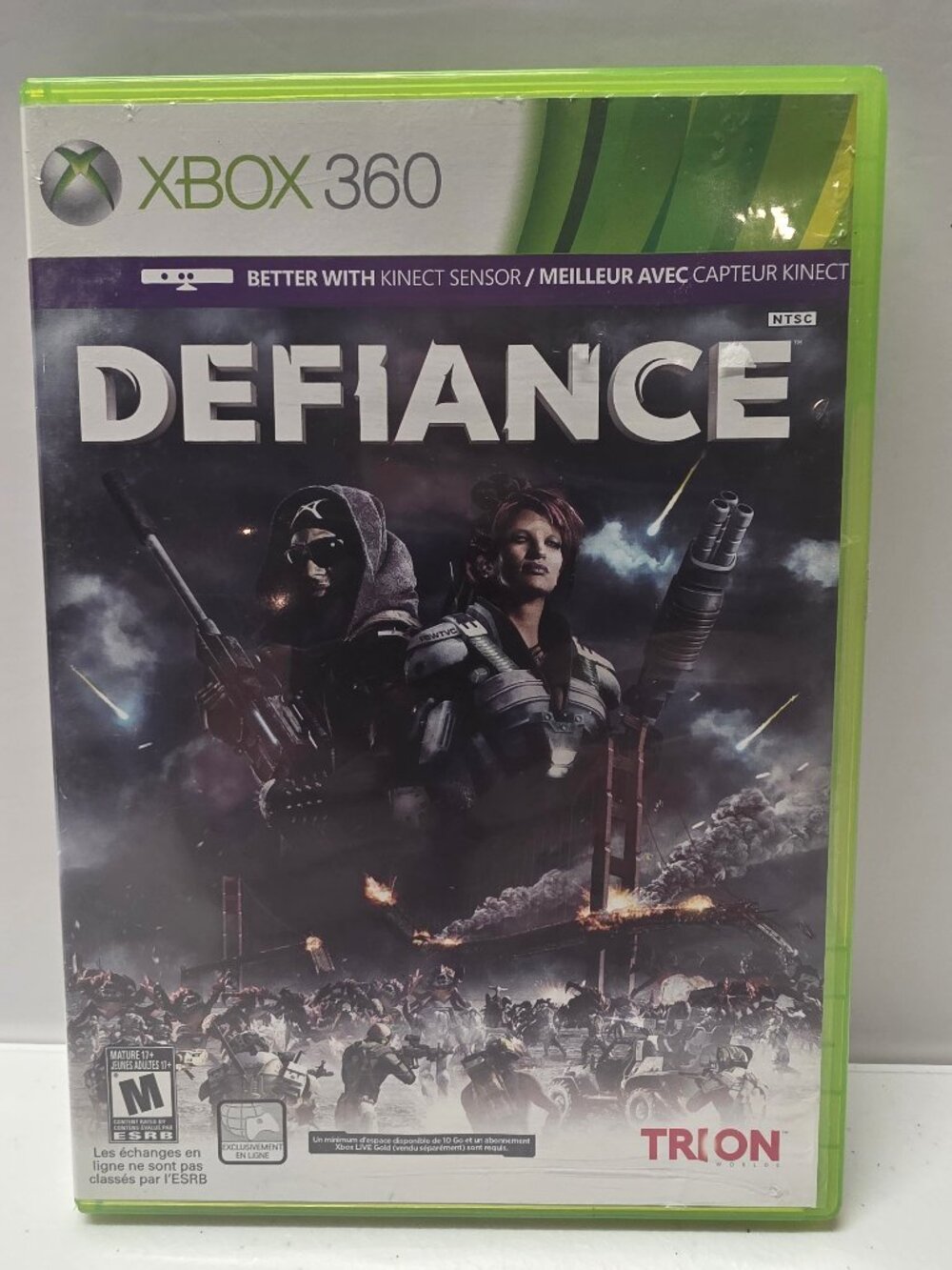 Defiance (Microsoft Xbox 360, 2013) Complete CIB